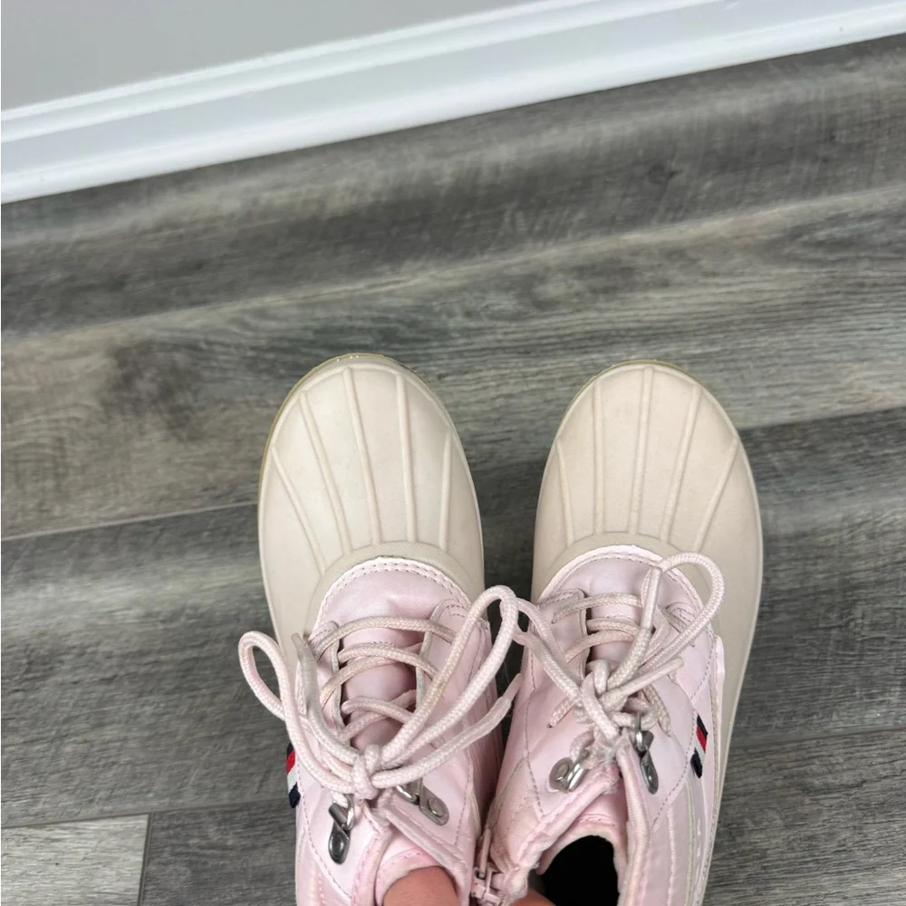 Tommy Hilfiger Girls Pink‎ Duck Boots